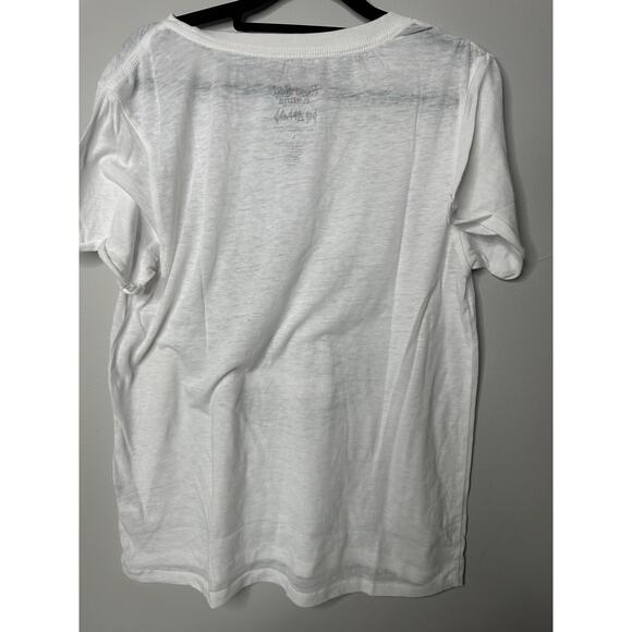 NWT Recycled Karma Def Leppard Semi Truck White T-Shirt Sz S - Picture 2 of 4